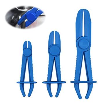 Imagem de YanTone Alicate de aperto de mangueira, conjunto de alicates de grampo de linha para mangueiras flexíveis, linhas de gás, radiador, freio, refrigerante e ferramenta de linhas de combustível