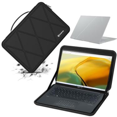 Imagem de Capa protetora rígida de EVA Smatree para ASUS Vivobook S 14/Vivobook S 14 OLED/Vivobook 14 Flip de 14 polegadas, Zenbook 14/14X OLED, Zenbook 14X OLED Space Edition, ExpertBook CX54 Chromebook Plus