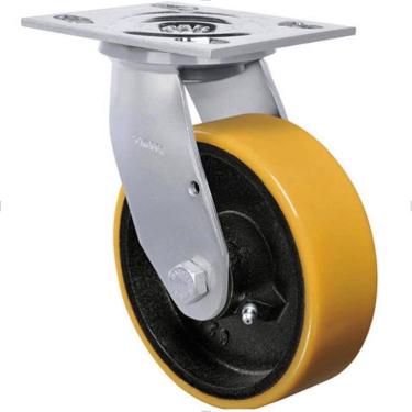 Imagem de Rodizio Giratório 700kg com Placa e Rolamento GS62PE Schioppa