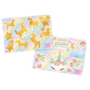 Imagem de Kit Dec Com Apliques R602 Unicornio 2 - Pacote Com 01 Un Regina Colorido