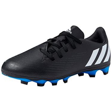 Imagem de adidas Little Kid Predator Edge.4 Núcleo flexível de solo preto/branco/vermelho vívido 13K, Núcleo preto/branco/vermelho vívido, 13 Little Kid