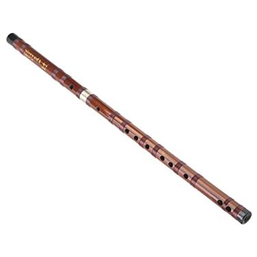 Imagem de Flauta de Bambu Amarga Seca C-Key Flauta de Bambu, Flauta de Bambu C Key Conjunto de Instrumento Orquestral Tradicional Com Caixa de Armazenamento ZD-02