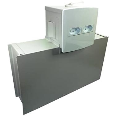 Imagem de Cofre Tomada Grande Com Gaveta Interna E Fundo Falso 20x35cm