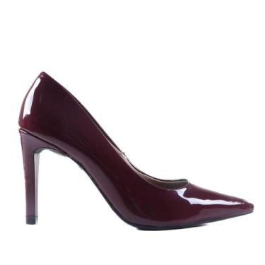 Imagem de Scarpin Feminino Via Marte 045-001 Cherry