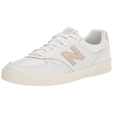 Imagem de New Balance Tênis masculino Ct300 V3, Branco/Cinza, 8