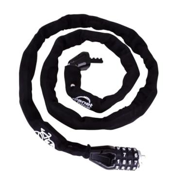 Imagem de Planet Bike Cadeado de bicicleta reinicializável com corrente extra grande Quick Stop