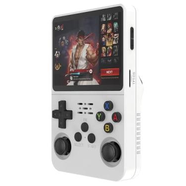 Imagem de R36S Retro Handheld Game Console, Dual 3D Joystick, Built-in 20+ Emulators for PSP, N64, PS1, GBA, etc. Comes with 15000+ Games.