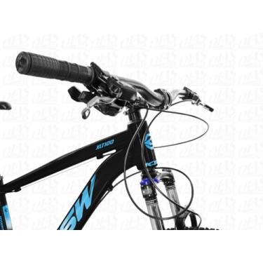 Imagem de Bicicleta Aro 29 KSW XLT 12 Velocidades Deore F. Hidráulico,15,Preto Azul