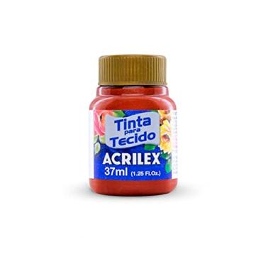 Imagem de Tinta para Tecido Metálica Acrilex 37 ml Cobre Metálico - 534