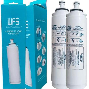 Imagem de Kit 2 Refil Filtro Purificador Agua Begel Compatível - WFS