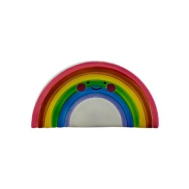Imagem de Luminária Infantil Decorativa Arco Íris Quarto Abajur Bebê - Vitrine d
