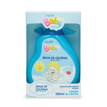Imagem de Água De Colônia Perfume Para Bebê Infantil Azul 150ml - Muriel 