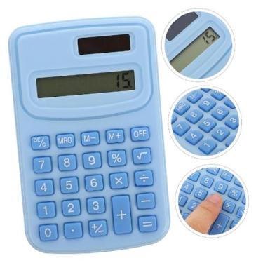 Imagem de Calculadora de Mesa Bolso Mini Estojo Portátil com 8 Dígitos - Inter, 