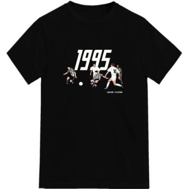 Imagem de Camiseta Artilheiro Maravilha Fogão Brasileirão 1995 - Novomanto, Pret