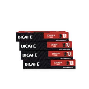 Imagem de Kit 40 Cápsulas De Café Bicafé Stravaganza P/ Máquinas DeltaQ*