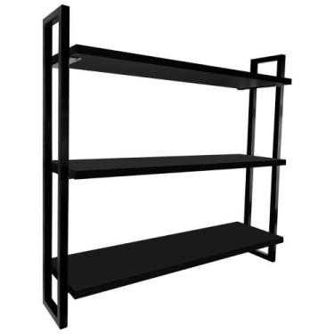 Imagem de Prateleira De Parede Isla - Loja da Isa, Preto/Preto