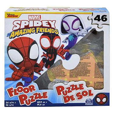 Imagem de UPD Marvel Spiderman Spidey and Friends 46 pc Floor Puzzle
