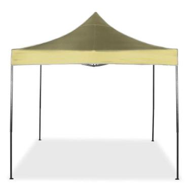 Imagem de Tenda Gazebo Articulada Pelegrin PEL-300C Portátil Bege 3x3m