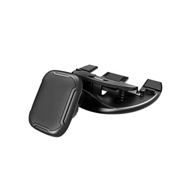 Imagem de XINLIYA Suporte de telefone de carro para compartimento de CD, suporte de celular para leitor de CD, liberação magnética ou de um botão, proteção de silicone e rotação de 360°, compatível com todos os