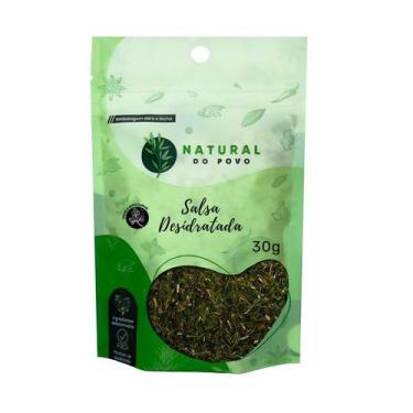 Imagem de Salsa Desidratada Em Flocos Superior Importada 100% Natural 30g Pouch 