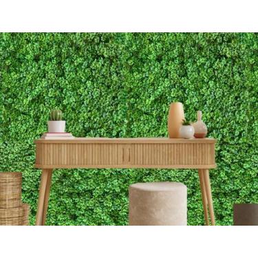 Imagem de 5 Painéis Decorativos de Folhas Artificiais Realistas Placa de Folhage