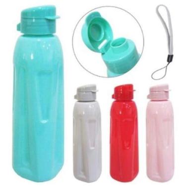 Imagem de Garrafa de Água Ecológica Fitness Squeeze Academia Esportiva 650ml - B