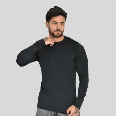 Imagem de Camisa Térmica UV Segunda Pele Masculina Manga Longa - Blanco Store, P