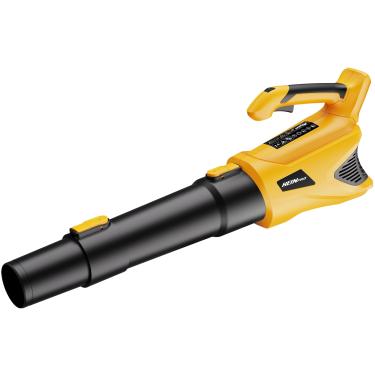Imagem de HEINPRO Soprador de folhas sem fio compatível com bateria máxima de 20 V Dewalt, soprador de folhas elétrico de 500 CFM/150 MPH sem fio, 5 modos de velocidade, sopradores alimentados por bateria para