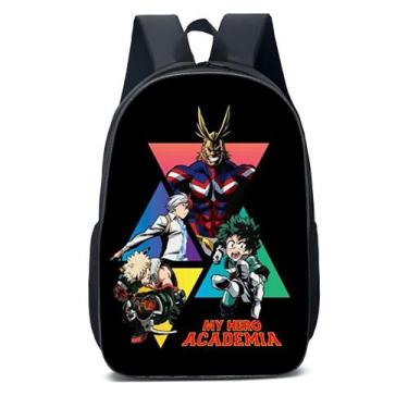 Imagem de Mochila Escolar Infanto Juvenil Anime Boku no Hero Academia Novidades 