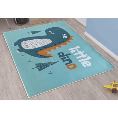 Imagem de Tapete Infantil 1,40m x 1,00m Antiderrapante - Little Dino - DUCASA EN