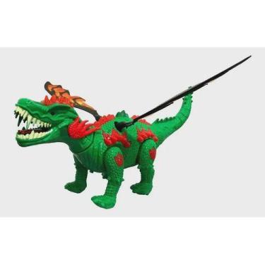 Imagem de Dinossauro com Asas Anda Bota Ovo Som, Luz e Movimento Projetor de Ima