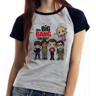 Imagem de Baby look blusa feminina ou Camiseta unissex The Big Bang Theory  - Em