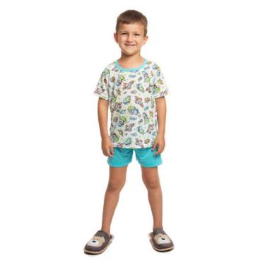 Imagem de Pijama Foguetinho - VD Kids, Branco, 08