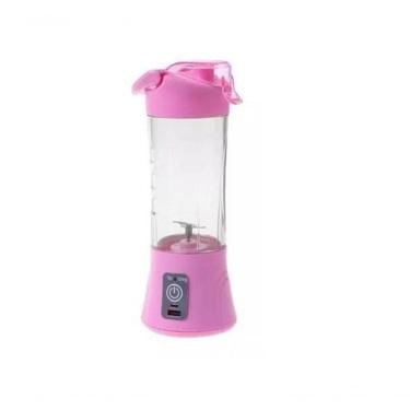 Imagem de Juice Cup Mini Liquidificador Portátil - 380Ml - Rosa
