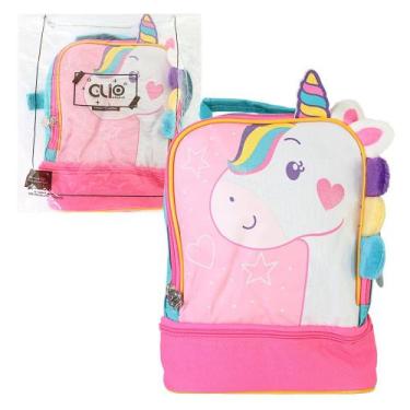 Imagem de Lancheira Térmica 5 Litros Unicórnio- Rosa - Clio Pets