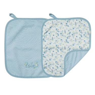 Imagem de Kit 2 Babinhas Paninho de Boca Menina Matelasse Serena-Hug