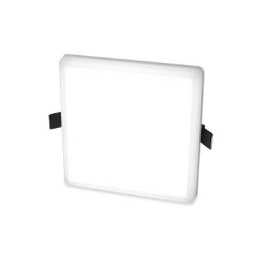 Imagem de Luminaria Quadrada Infinity Borda Infinita De Embutir 15w 3000k Elgin