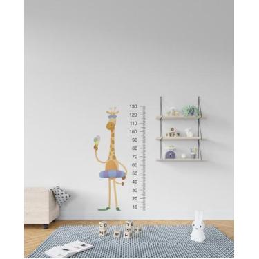 Imagem de Adesivo Régua de Crescimento Girafa - PRESENTE-BRINDE