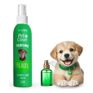 Imagem de Perfume Para Cachorro Cães Gatos Pet Clean Banho Tosa Femea Macho Filh
