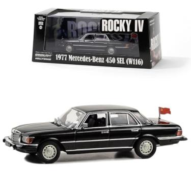 Imagem de GREEN LIGHT 1/43 1977 Mercedes-Benz 450 SEL (W116) ROCKY IV (1985)