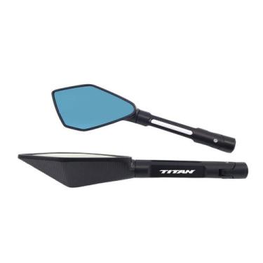 Imagem de Retrovisor Esportivo Gravado A Laser Titan 125 150 160 - Special Lever