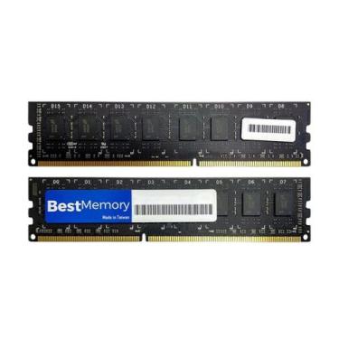 Imagem de Memória RAM Para Desktop DDR4, Cap 16GB, 3200MHz, Best Memory, CL22, P
