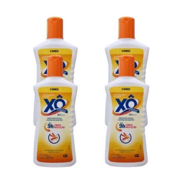 Imagem de Kit 4x Repelente Xô Inseto Loção 200ml - CIMED