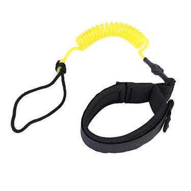 Imagem de Stand Up Paddle Board Coiled Sp Leg Foot Rope Surfing Le para Prancha de Surf Construção Le é Construído para Durar Através de Inúmeras Sessões Leg Le Board Coiled Board Le Foot