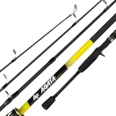 Imagem de Vara Carretilha Albatroz New Agata 2 Partes - Gold - 1,50m