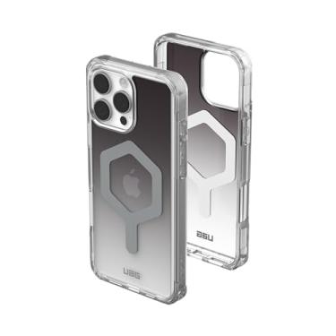 Imagem de URBAN ARMOR GEAR Capa UAG [Edição Limitada] Projetada para iPhone 16 Pro Max 17.5 cm Plyo - Compatível com MagSafe Capa Protetora Resistente Anti-Amarelamento Transparente MIL-STD Preto/Transparente