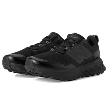 Imagem de New Balance Tênis de corrida masculino Fresh Foam X Garoé V2 Trail, Preto/Phantom/Castlerock, 9 X-Wide
