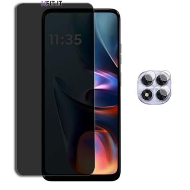 Imagem de Película de Tela 5D Privacidade Privacy para Poco X7 / Poco X7 Pro + Película Proteção Câmera (Poco X7)