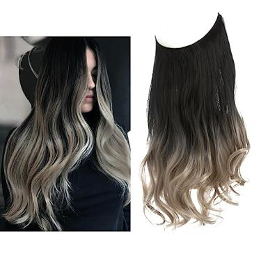 Imagem de Aplique de Cabelo Feminino Longo Alongamento Extensões para Mulheres (Modelo 03, 18 Polegadas (45 cm))