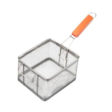 Imagem de WeiLaiKeQi Frita de Fry Fry Commercial aço inoxidável Freições de batatas fritas Fryer Filder Filtro de Fradia para asa de frango, S